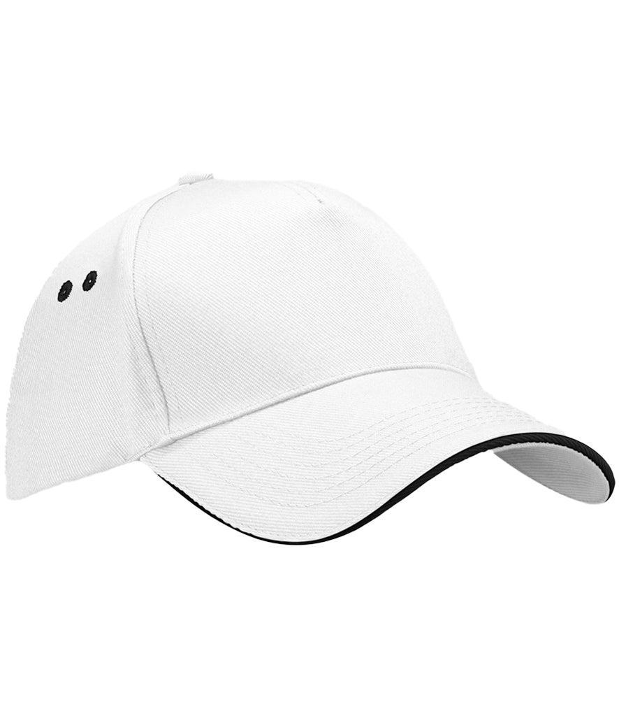 Beechfield Ultimate 5 Panel Cap with Sandwich Peak - BB15C