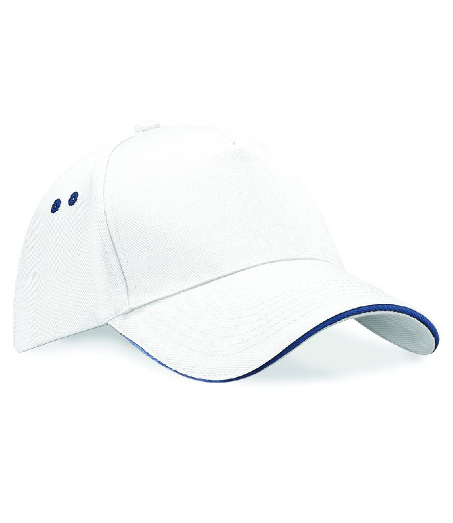 Beechfield Ultimate 5 Panel Cap with Sandwich Peak - BB15C