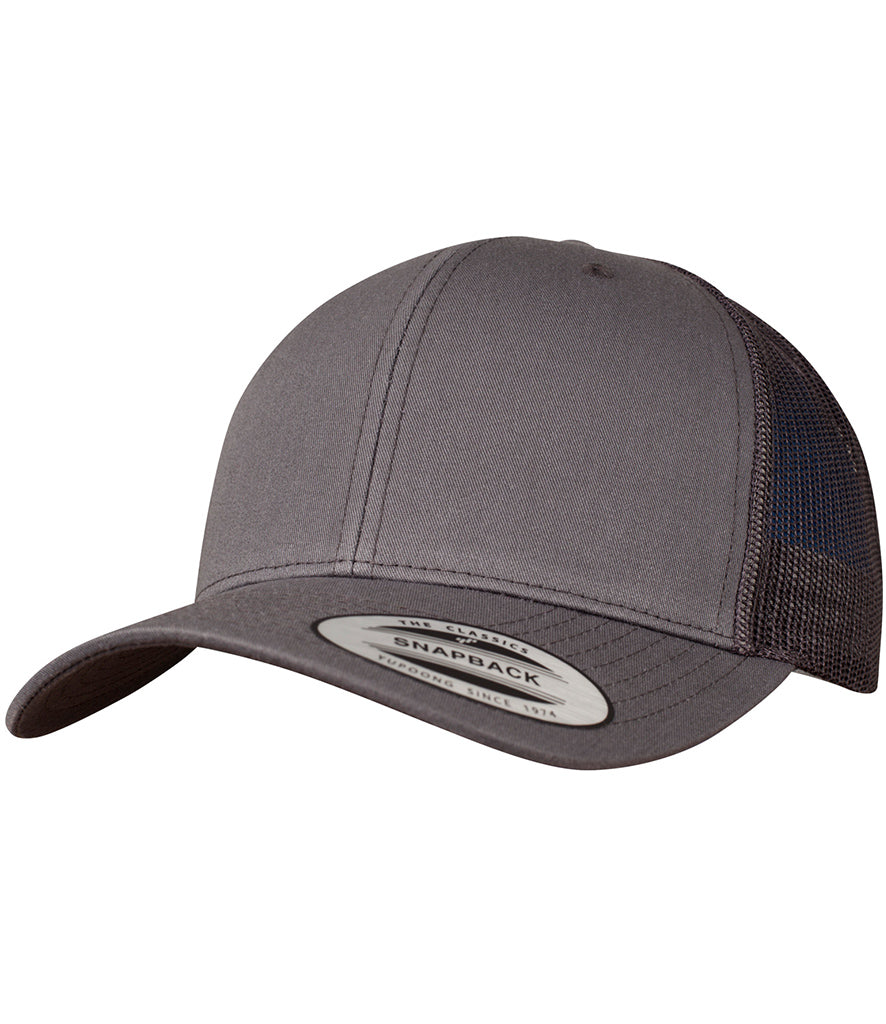 Flexfit Retro Coloured Front Trucker Cap - F6606
