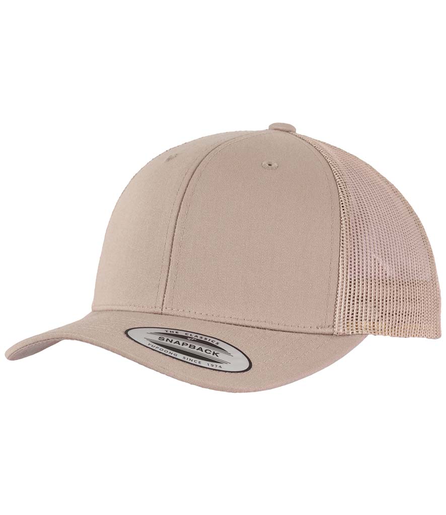 Flexfit Retro Coloured Front Trucker Cap - F6606