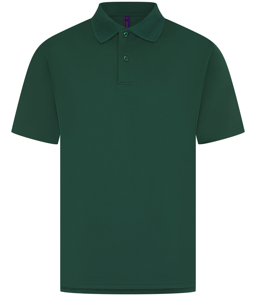 Henbury Coolplus® Wicking Piqué Polo Shirt (Sizes XL - 5XL)