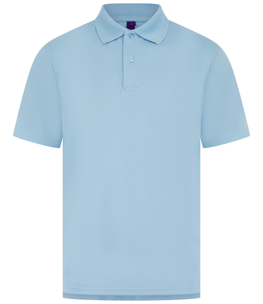 Henbury Coolplus® Wicking Piqué Polo Shirt (Sizes XL - 5XL)