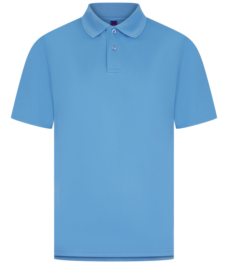 Henbury Coolplus® Wicking Piqué Polo Shirt (Sizes XL - 5XL)