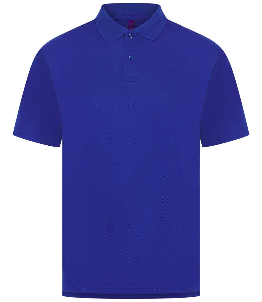 Henbury Coolplus® Wicking Piqué Polo Shirt (Sizes XL - 5XL)