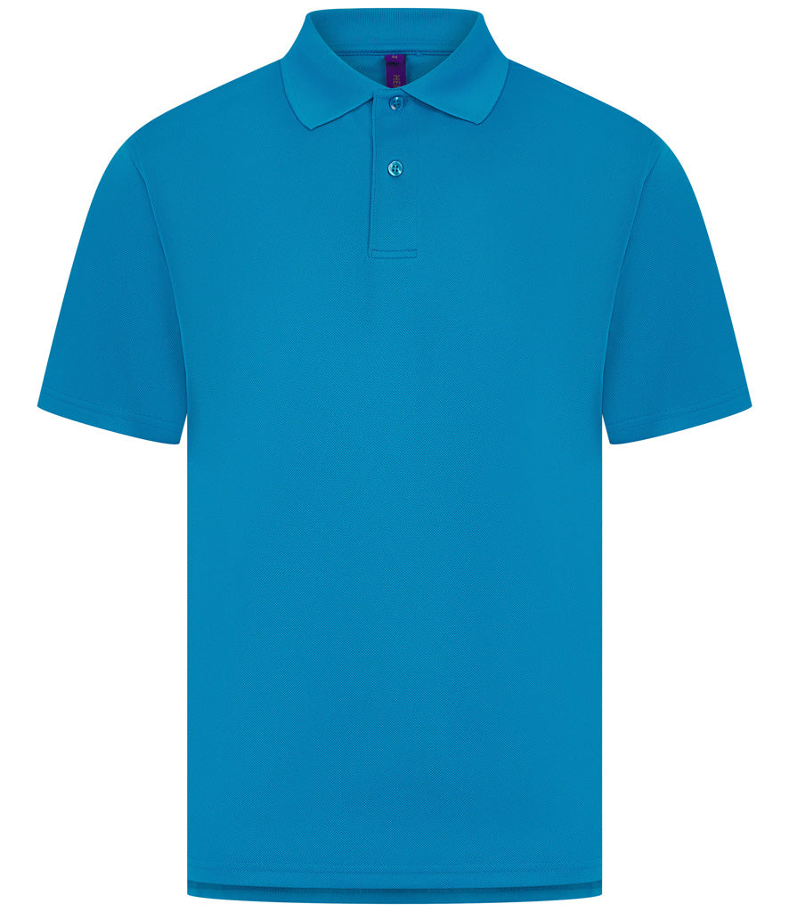 Henbury Coolplus® Wicking Piqué Polo Shirt (Sizes XL - 5XL)