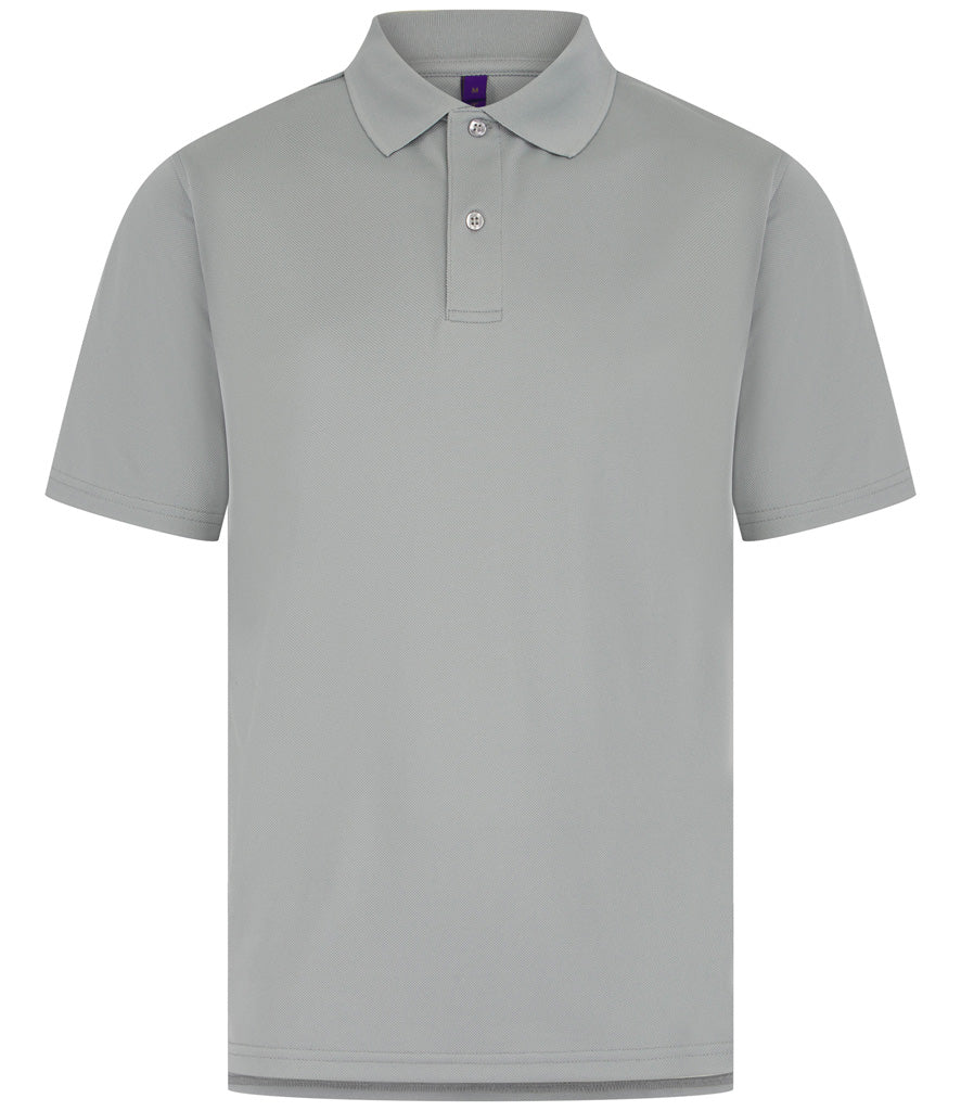 Henbury Coolplus® Wicking Piqué Polo Shirt (Sizes XL - 5XL)
