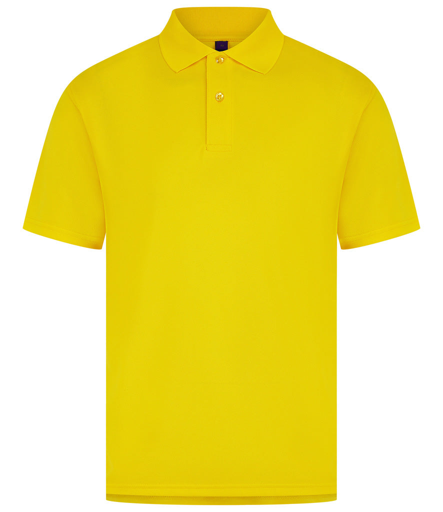 Henbury Coolplus® Wicking Piqué Polo Shirt (Sizes XL - 5XL)