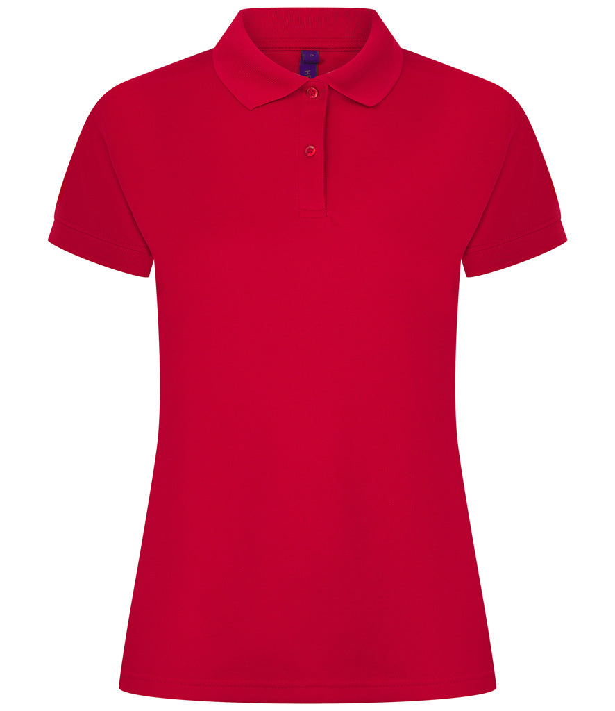 Henbury Ladies Coolplus® Wicking Piqué Polo Shirt (Sizes XS - Large)