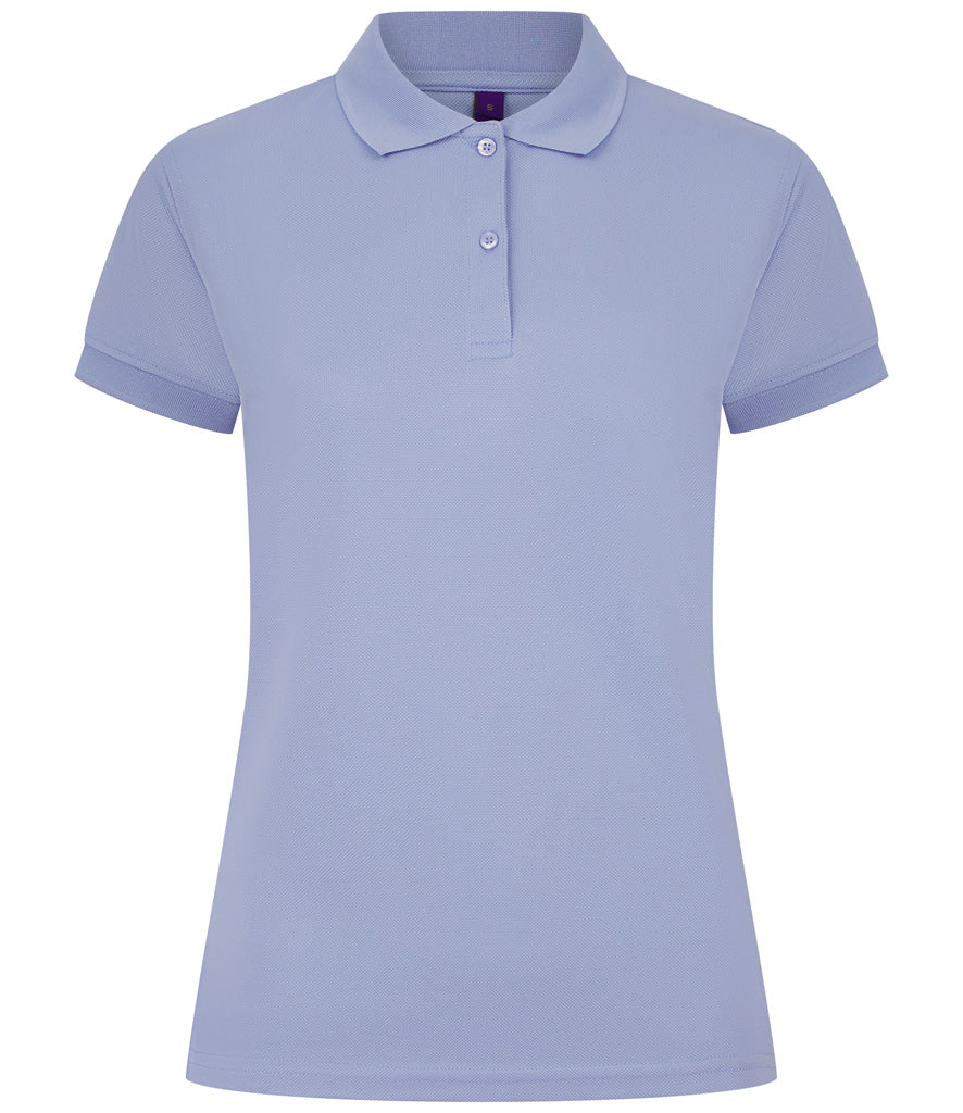 Henbury Ladies Coolplus® Wicking Piqué Polo Shirt (Sizes XS - Large)