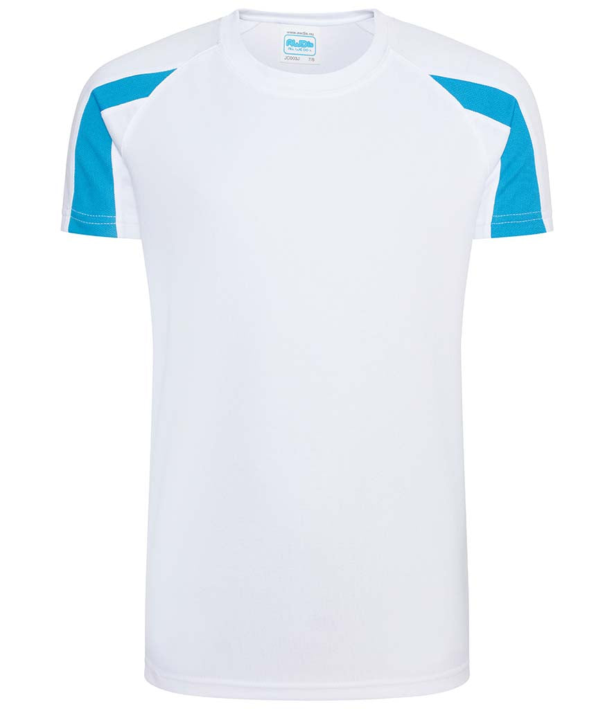 AWDis Just Cool Kid's Contrast Wicking T-Shirt