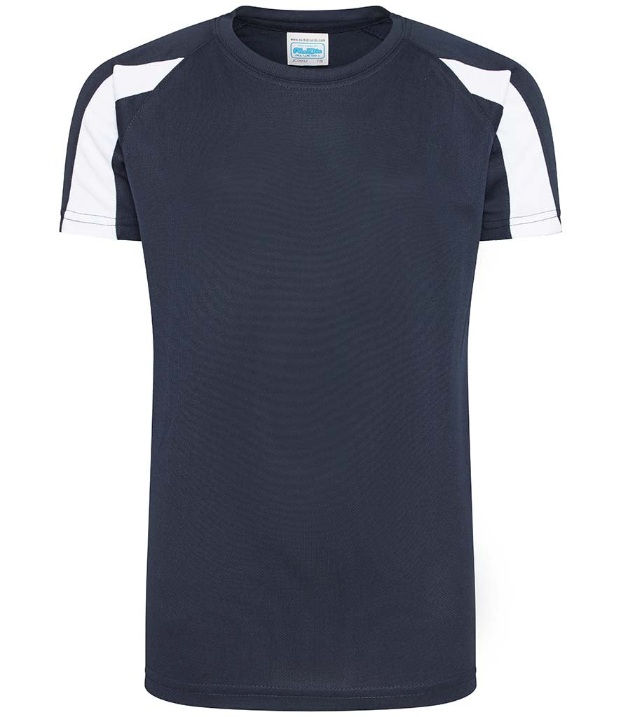 AWDis Just Cool Kid's Contrast Wicking T-Shirt