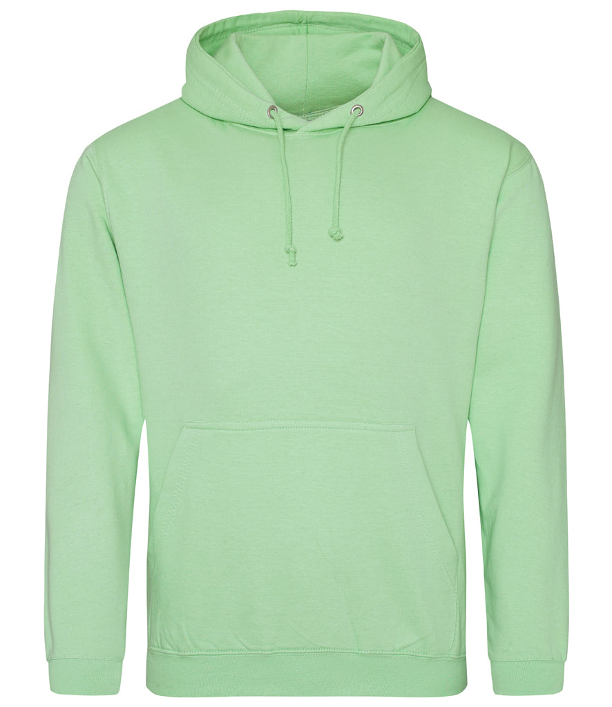 AWDis College Hoodie (Green sixes XS - L)