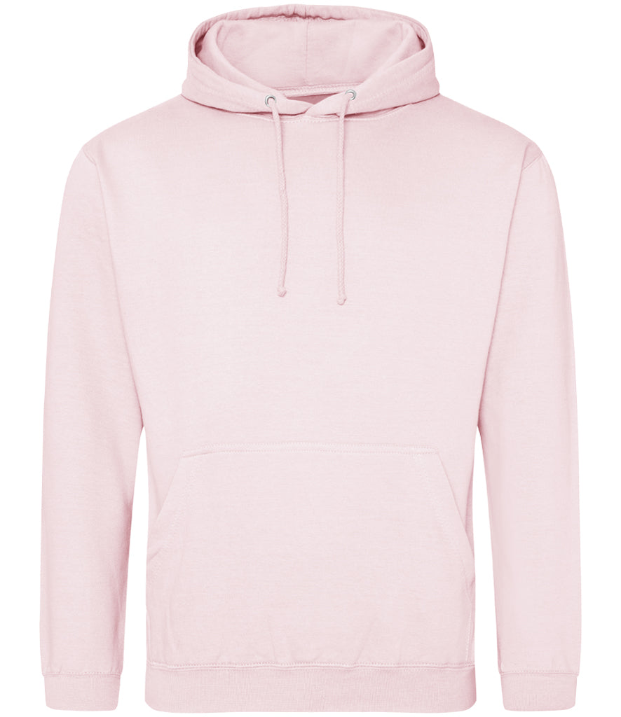 AWDis College Hoodie (Reds & Pinks in sizes XL-5XL)