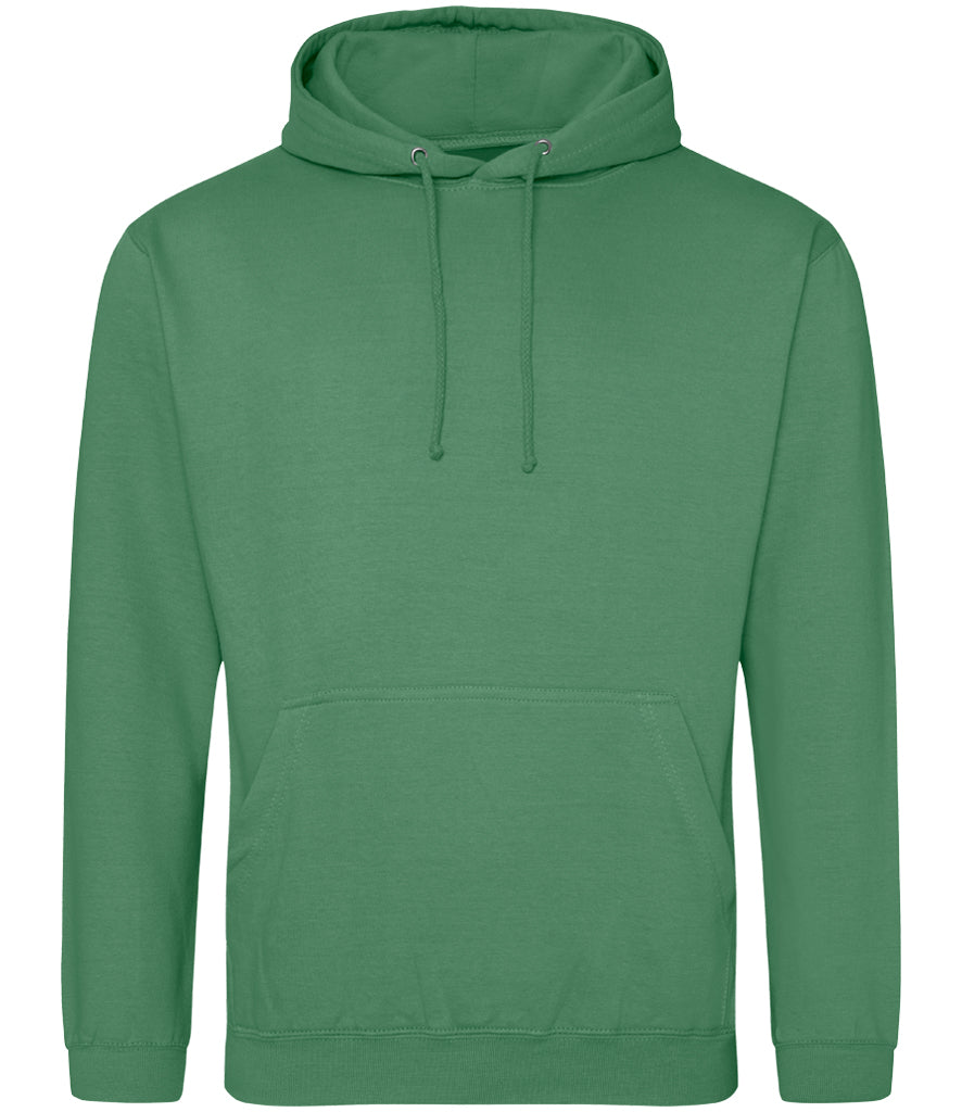 AWDis College Hoodie (Green sixes XS - L)