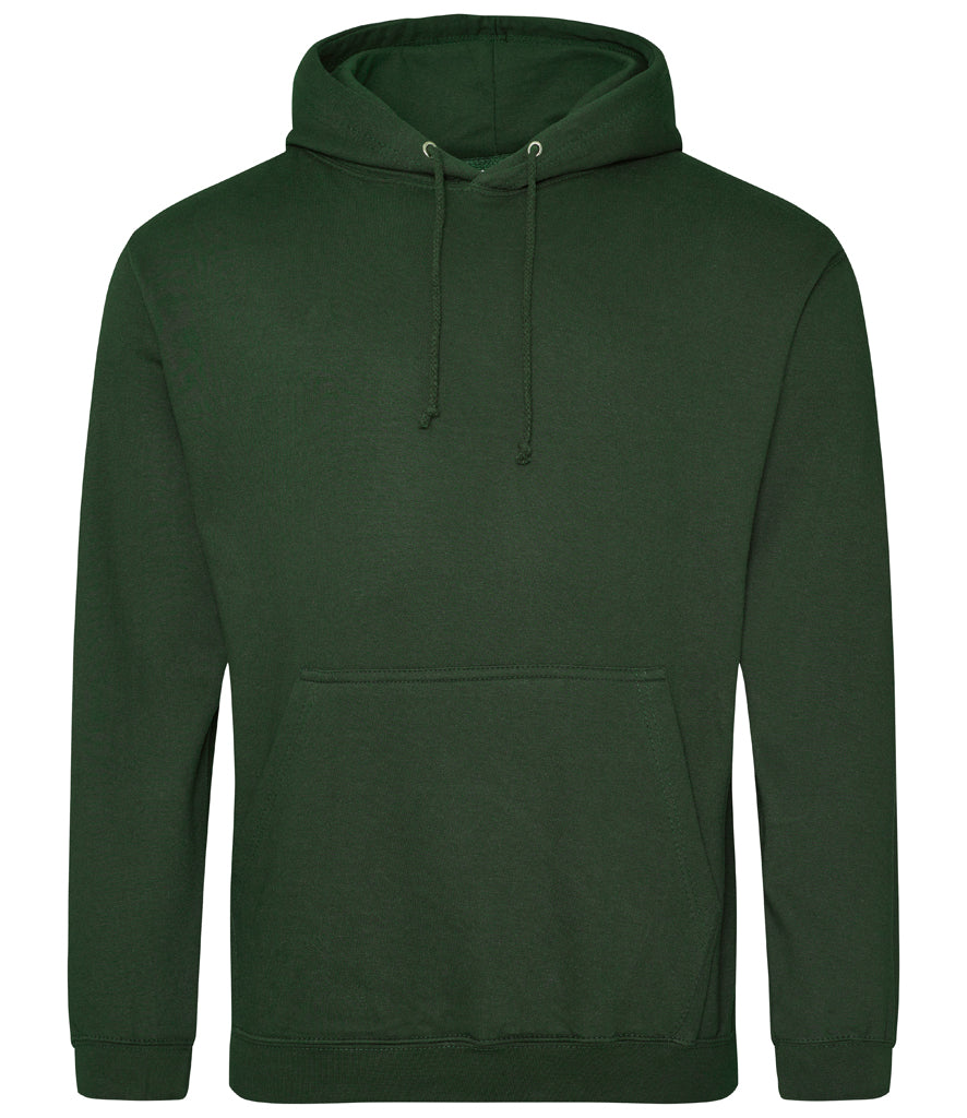 AWDis College Hoodie (Green sixes XS - L)