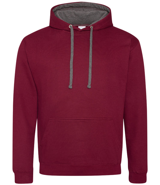 AWDis Varsity Hoodie (Red, Pink & Green)