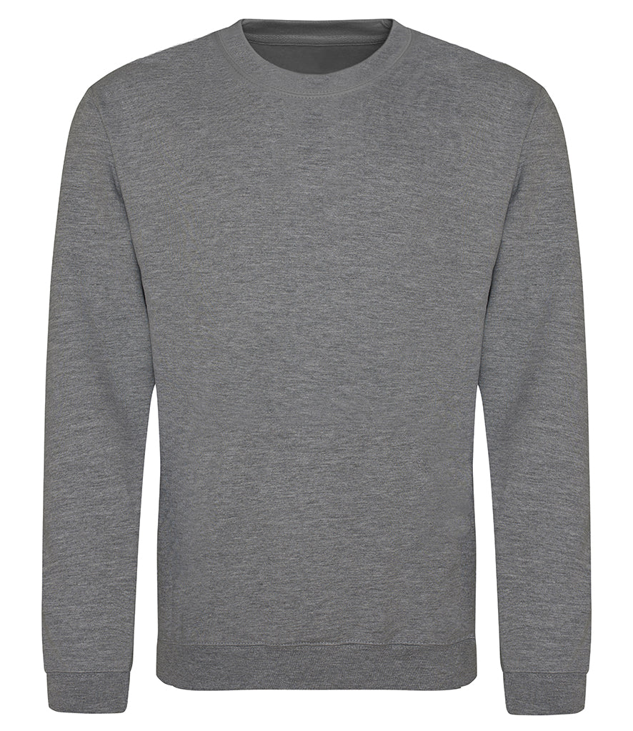 AWDis Just Hoods Unisex Sweatshirt - Shades of Blacks, Greys & Whites
