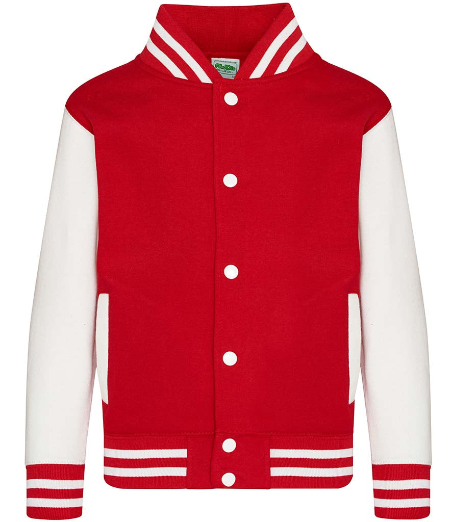 AWDis Just Hoods Child's Varsity Jacket