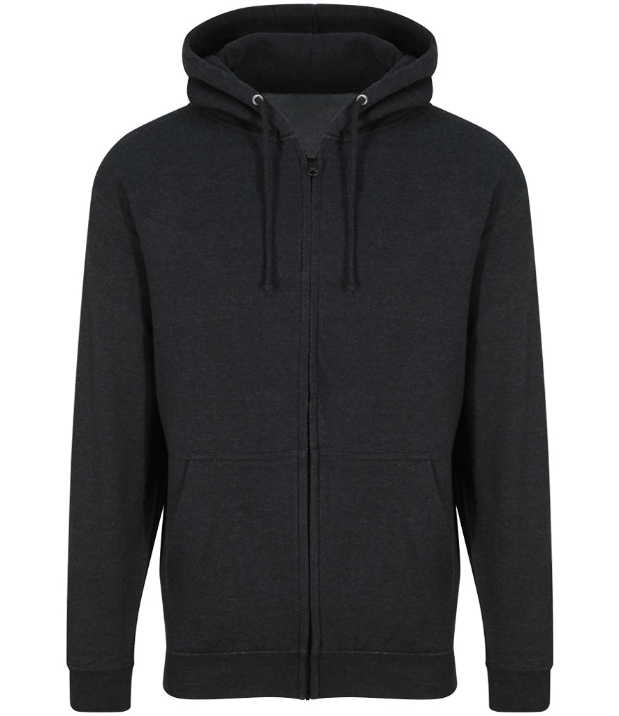 AWDis Just Hoods Unisex Zoodie (zipped hoodie) Sizes 2XL-5XL