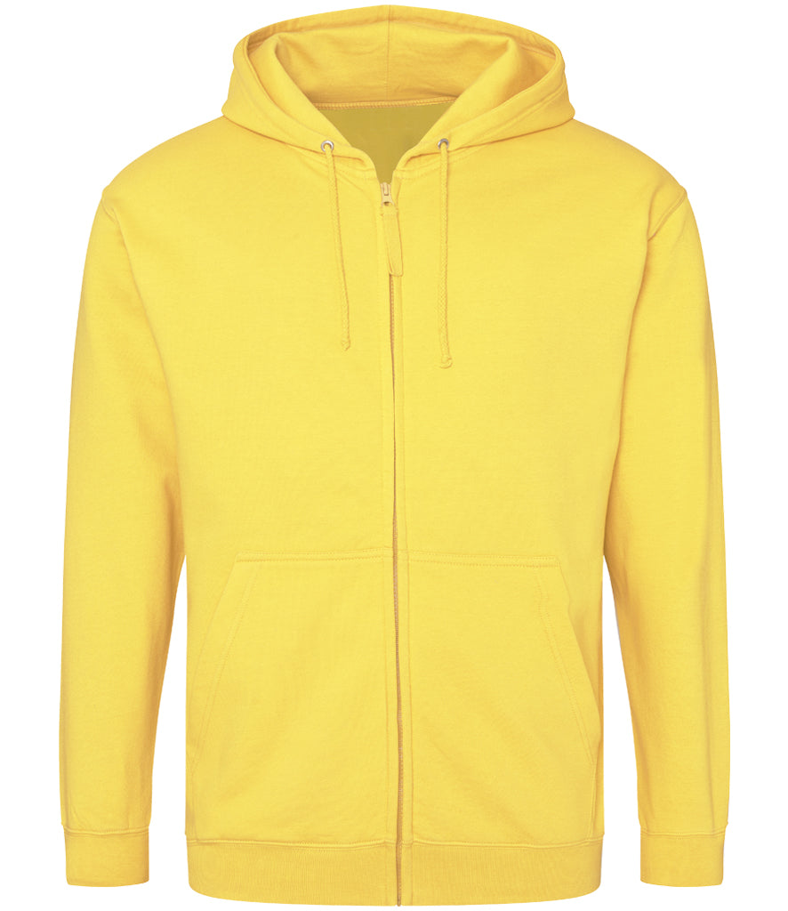 AWDis Just Hoods Unisex Zoodie (zipped hoodie) Sizes 2XL-5XL
