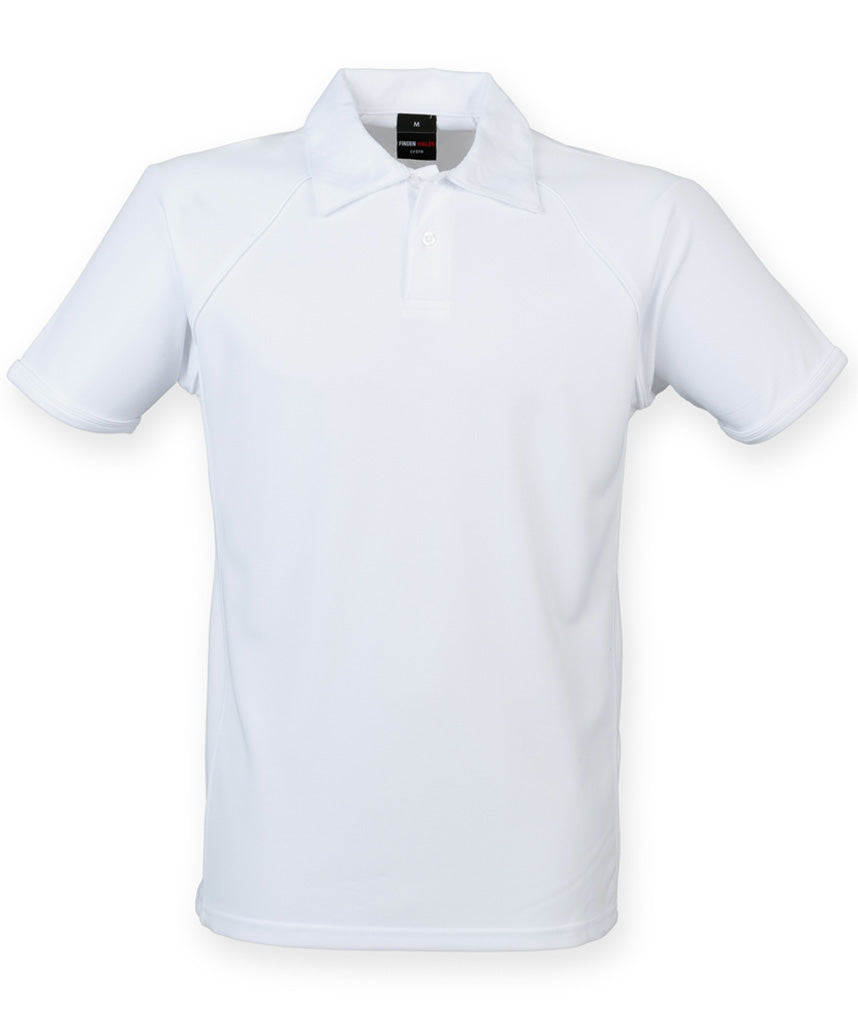 Finden + Hales Performance Piped Polo Shirt