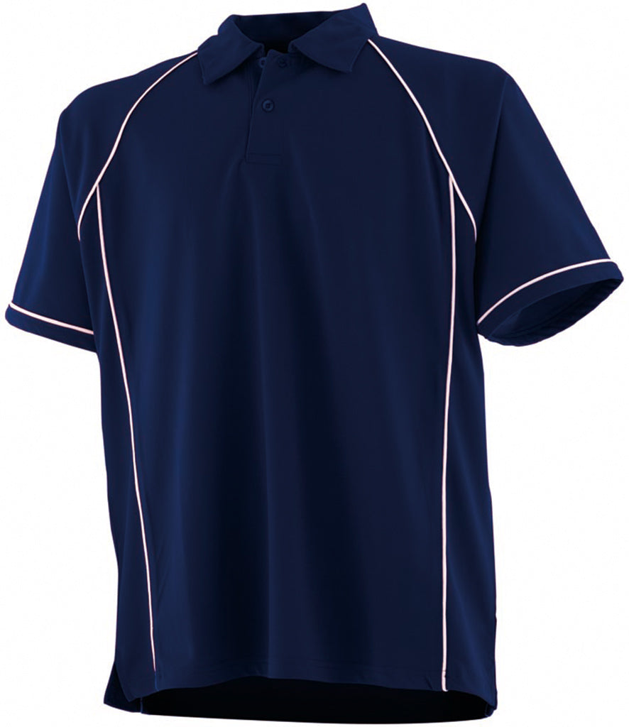 Finden + Hales Kids Performance Piped Polo Shirt