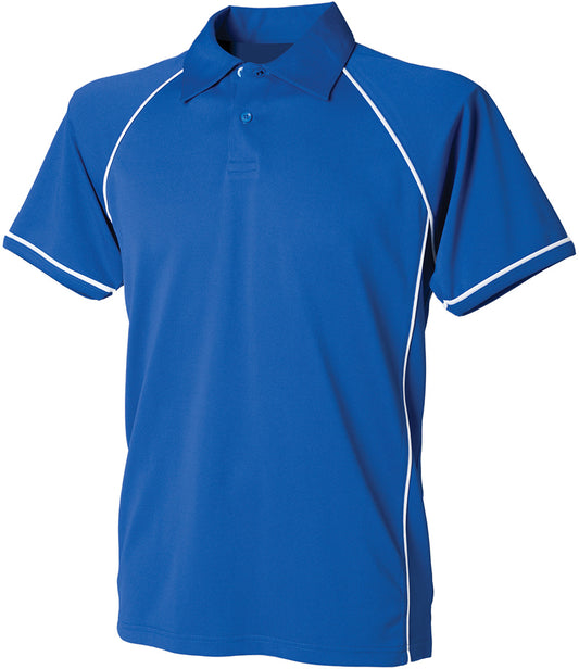 Finden + Hales Kids Performance Piped Polo Shirt