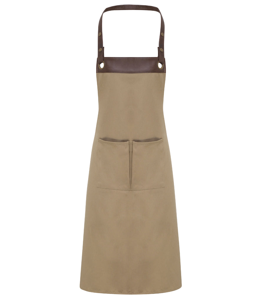 Premier Espresso Bib Apron