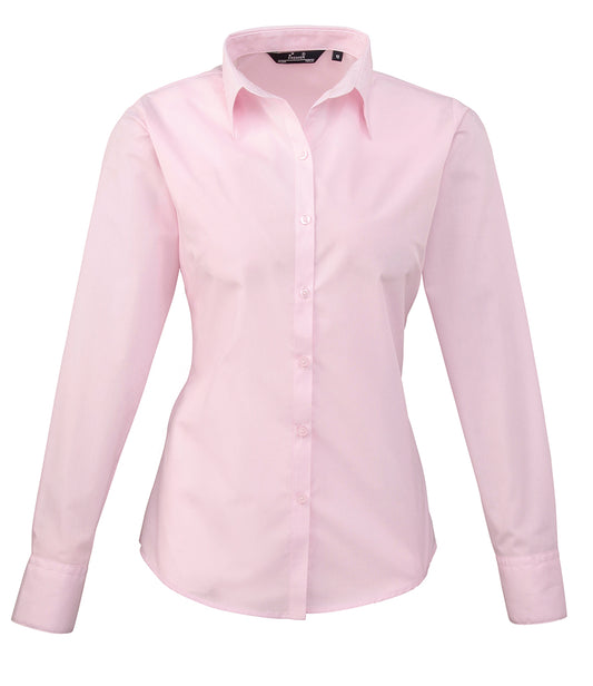 Premier Ladies Long Sleeve Blouse (sizes 6 to 14) - PR300