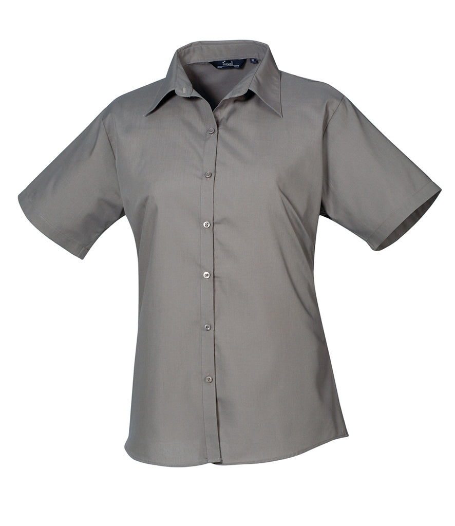 Premier Ladies Short Sleeve Blouse (sizes 6 to 14) - PR302