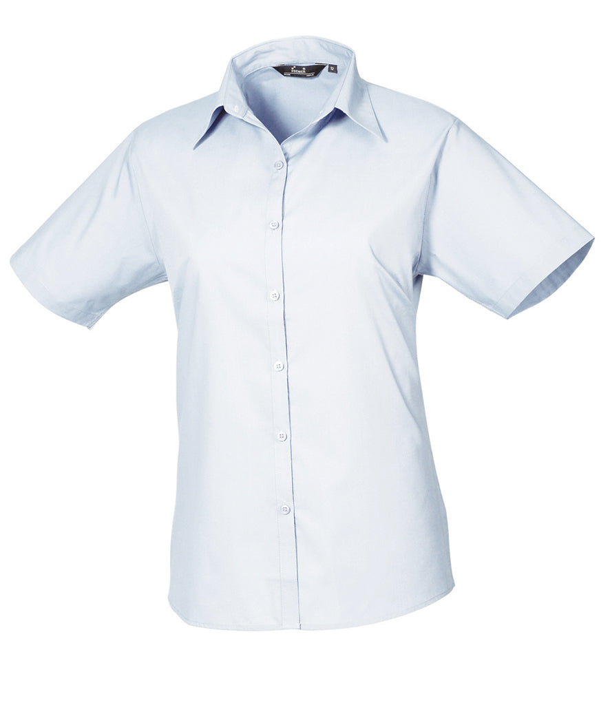 Premier Ladies Short Sleeve Blouse (sizes 6 to 14) - PR302
