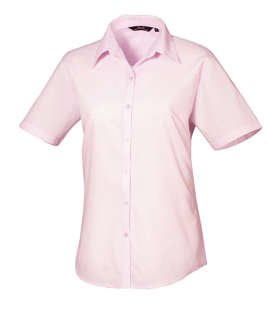 Premier Ladies Short Sleeve Blouse (sizes 6 to 14) - PR302