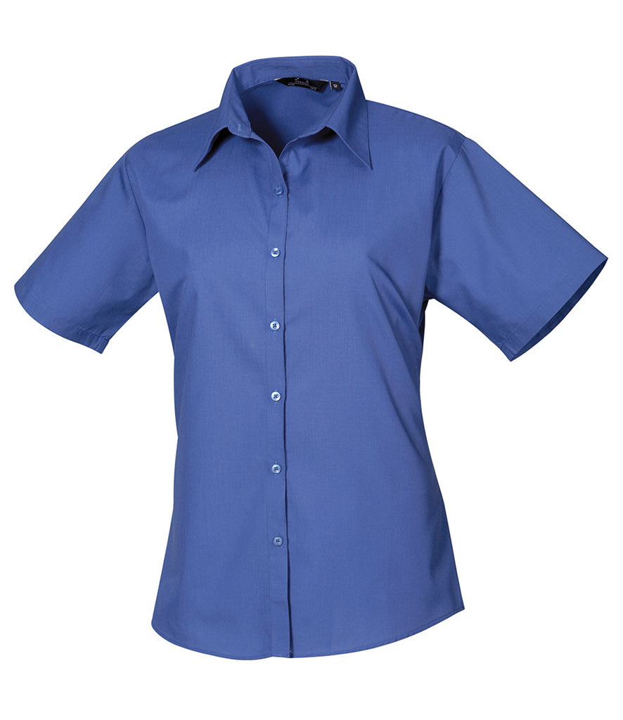 Premier Ladies Short Sleeve Blouse (sizes 6 to 14) - PR302