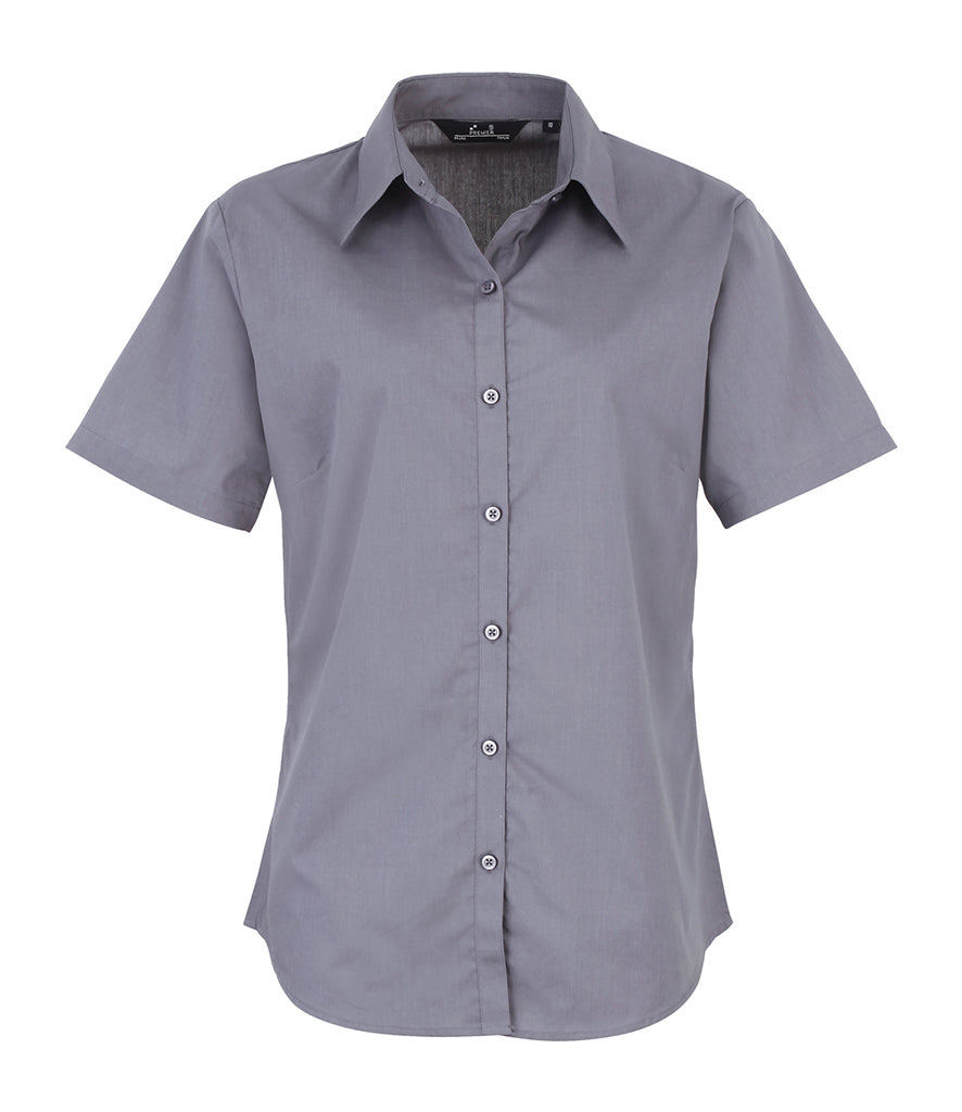 Premier Ladies Short Sleeve Blouse (sizes 6 to 14) - PR302