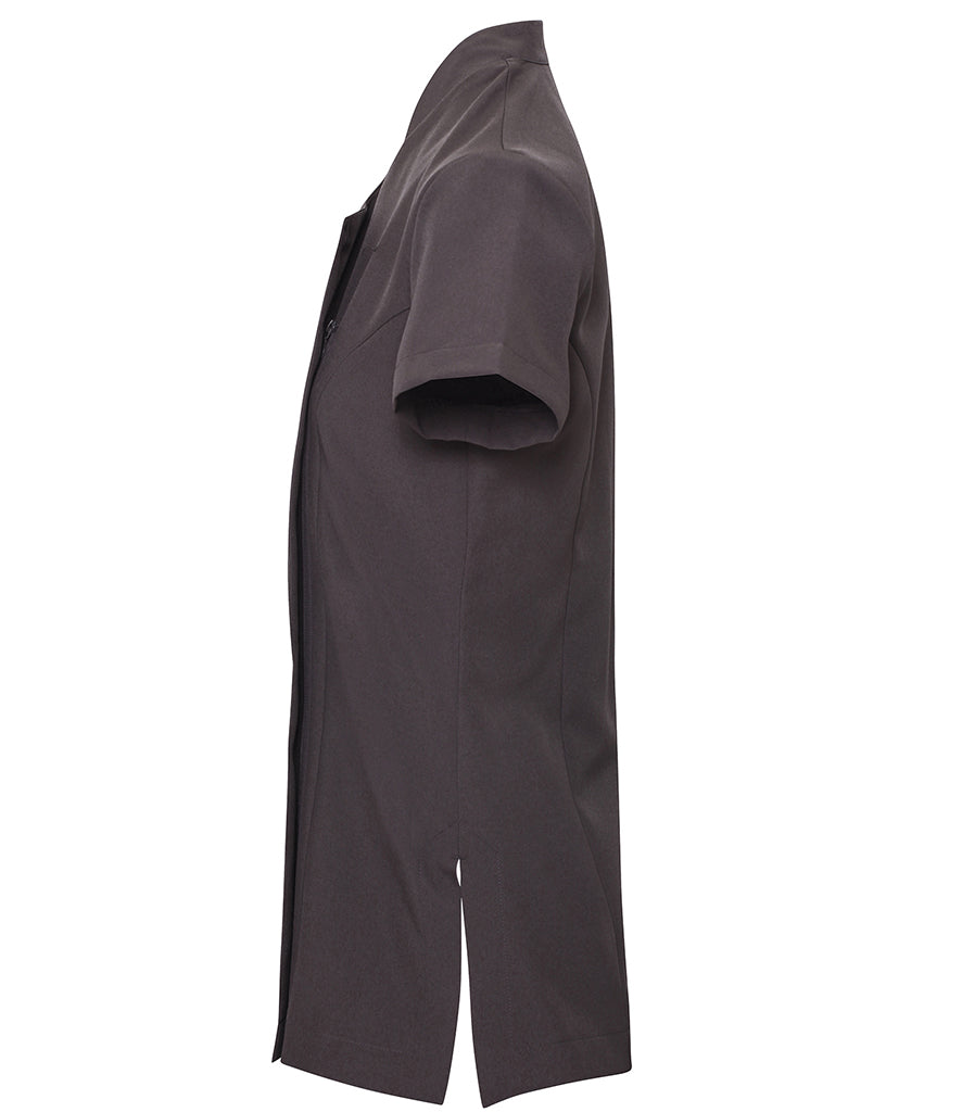 Premier Ladies Blossom Short Sleeve Tunic (Dark Grey)