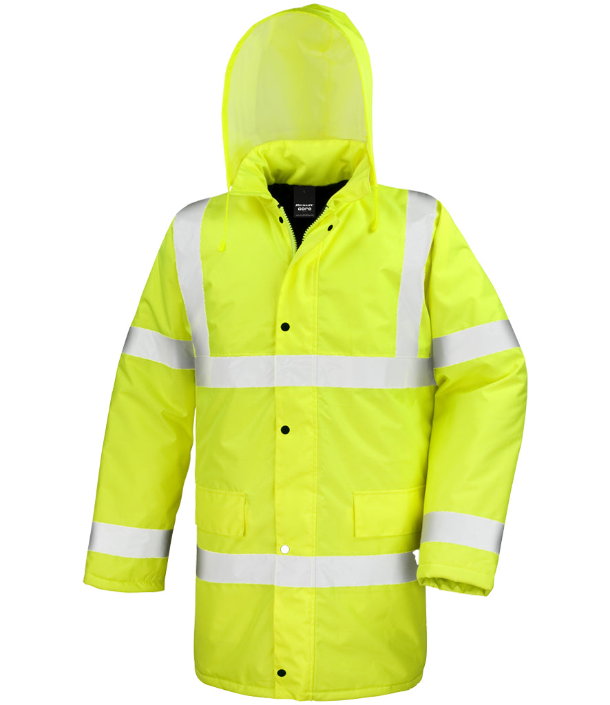Result Core Hi-Vis Motorway Coat