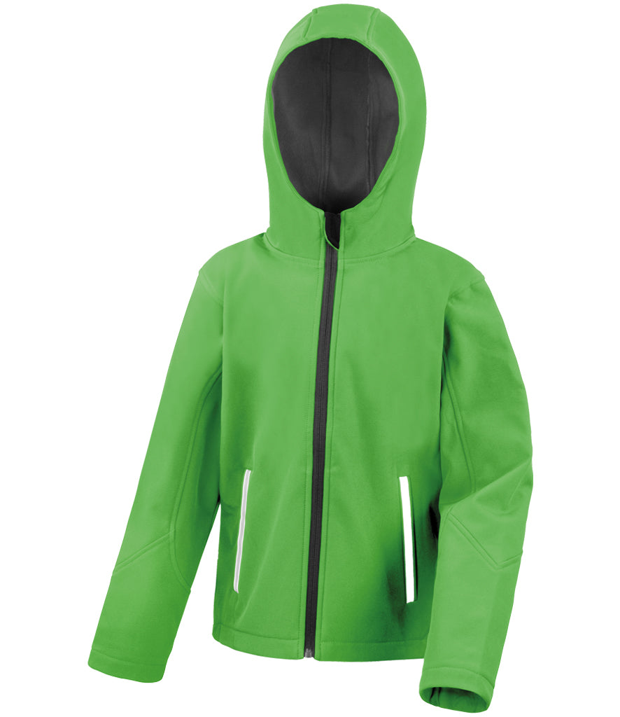 Result Core Kids TX Performance Hooded Soft Shell Jacket