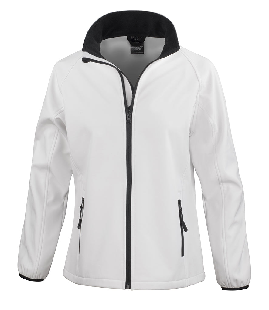 Result Core Female Printable Soft Shell Jacket