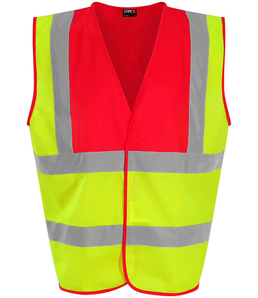 Pro RTX High Visibility Waistcoat Yellow/Mix