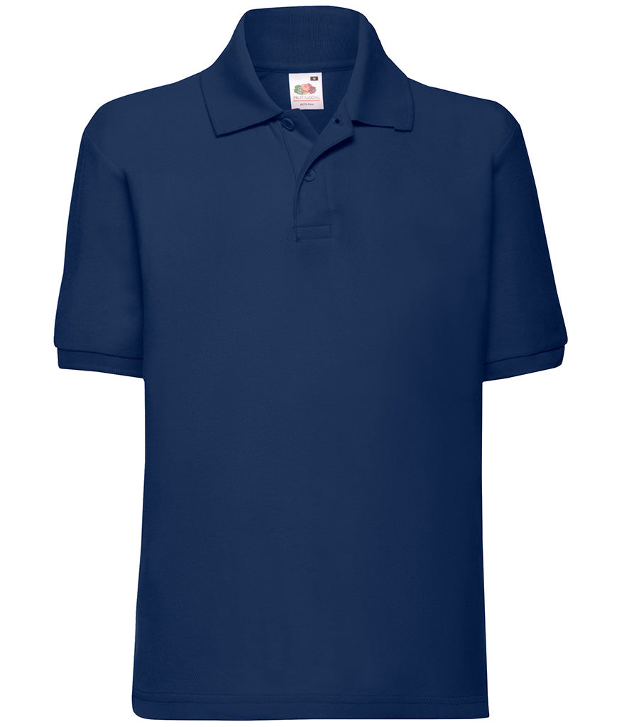 Fruit of the Loom Kids Poly/Cotton Pique Polo Shirt