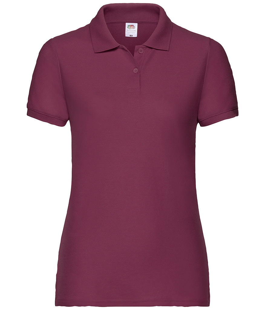 Fruit of the Loom Lady Fit Pique Polo Shirt