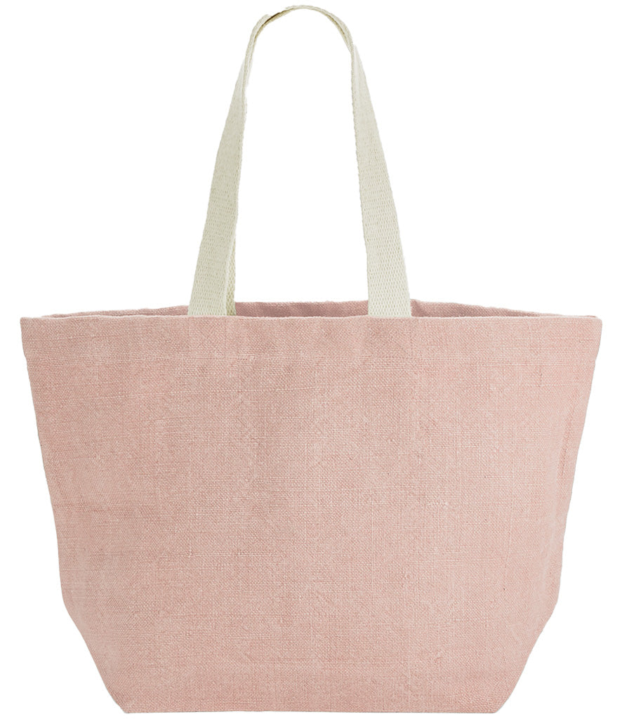 Westford Mill Soft Washed Jute Beach Bag - W466