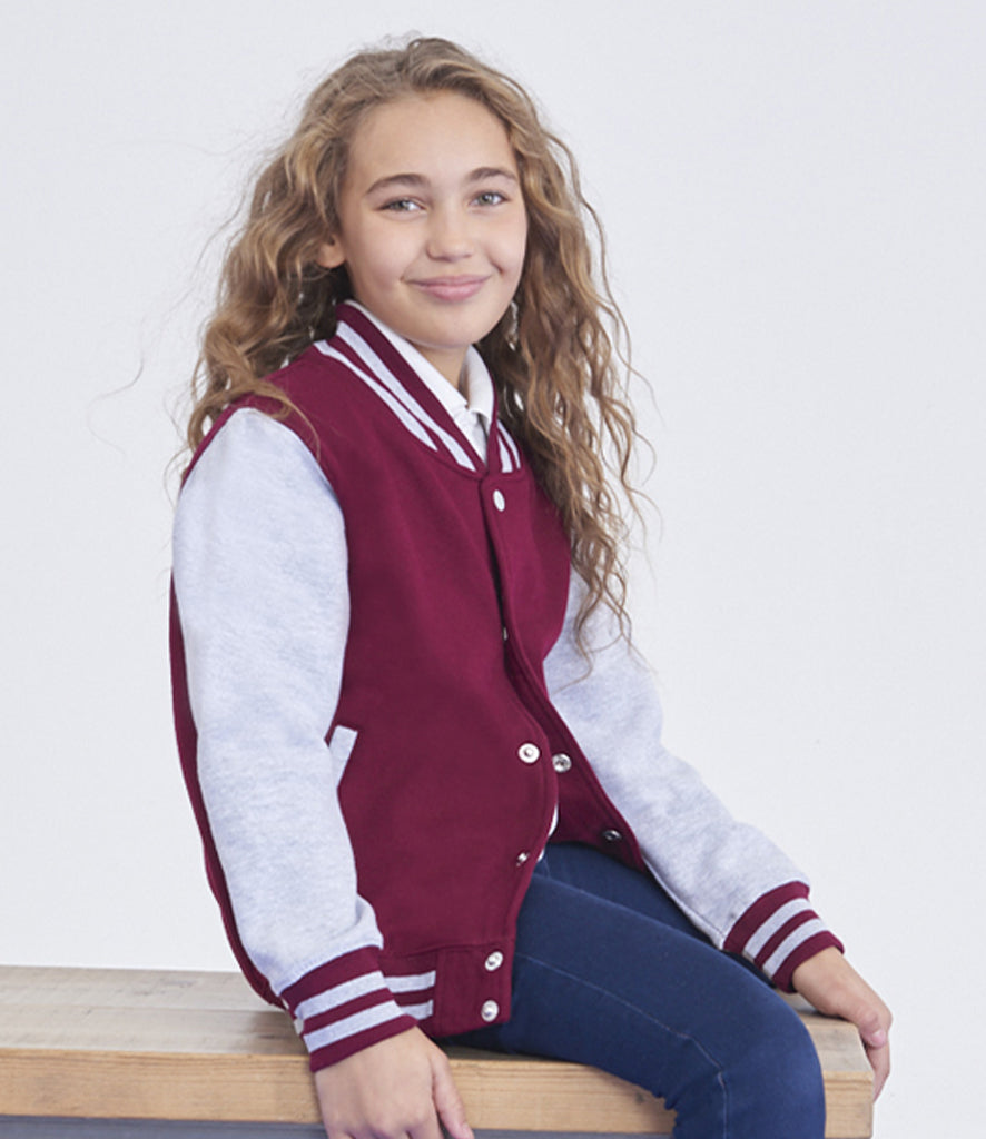 AWDis Just Hoods Varsity Jacket