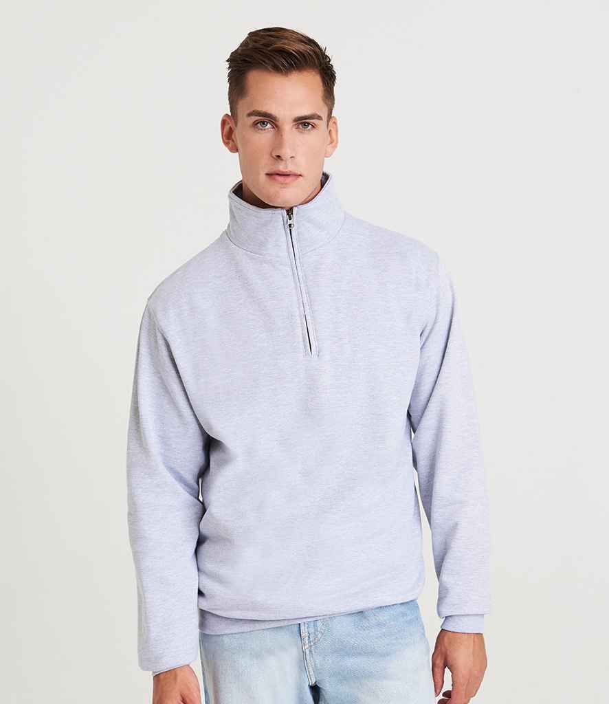 Half & Quarter Zip Sweatshirt