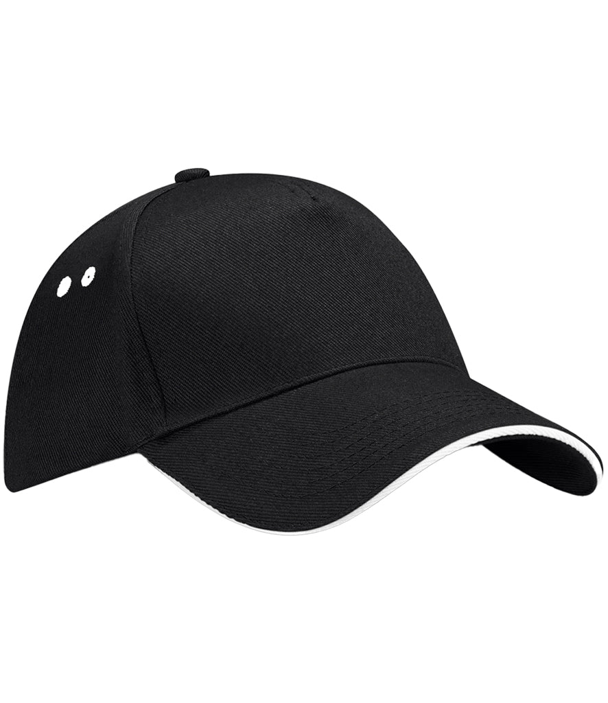 Beechfield Ultimate 5 Panel Cap with Sandwich Peak - BB15C
