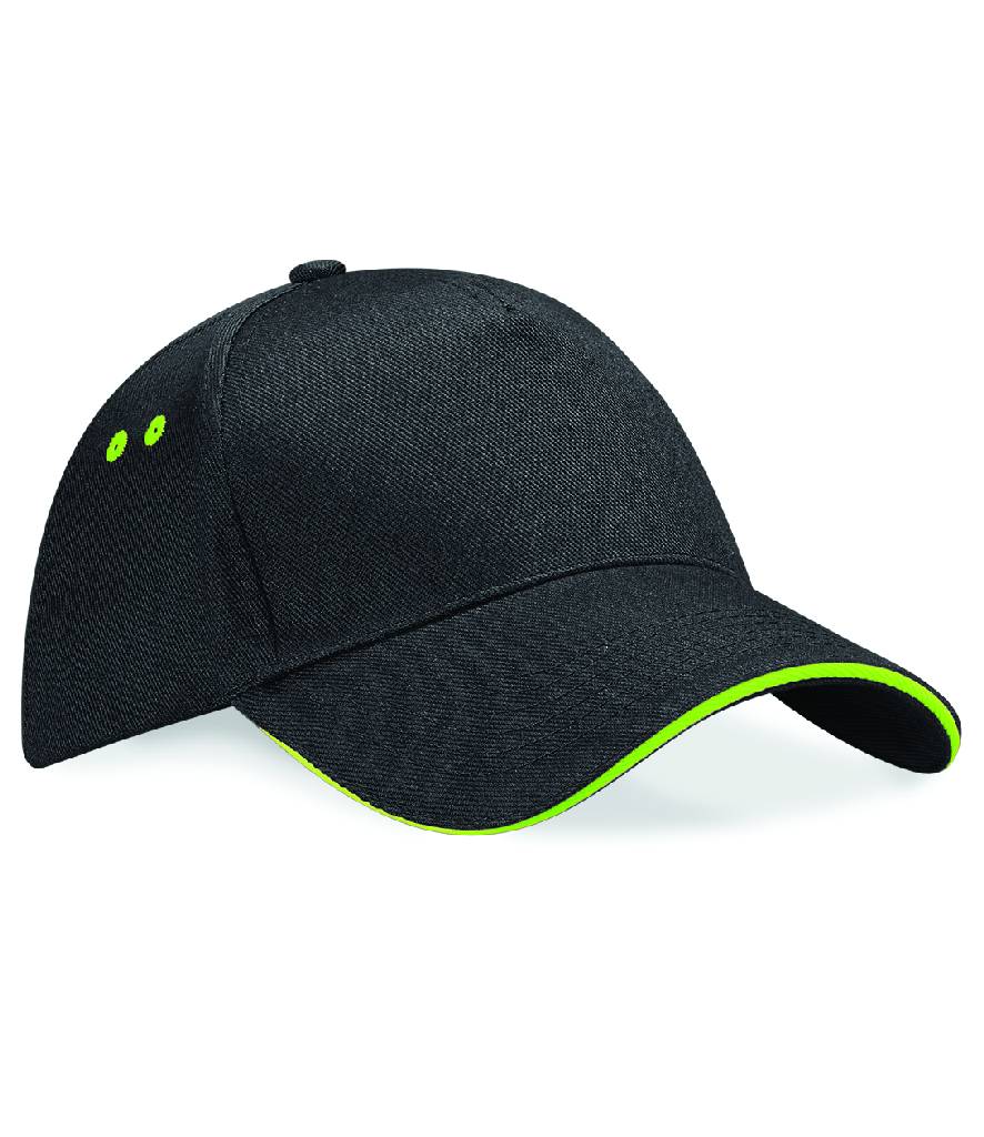 Beechfield Ultimate 5 Panel Cap with Sandwich Peak - BB15C
