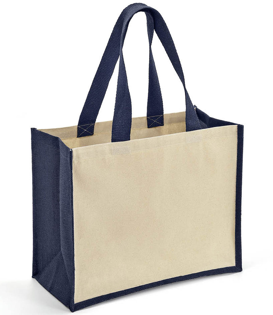 Brand Lab Jute and Canvas Shopper - BR101