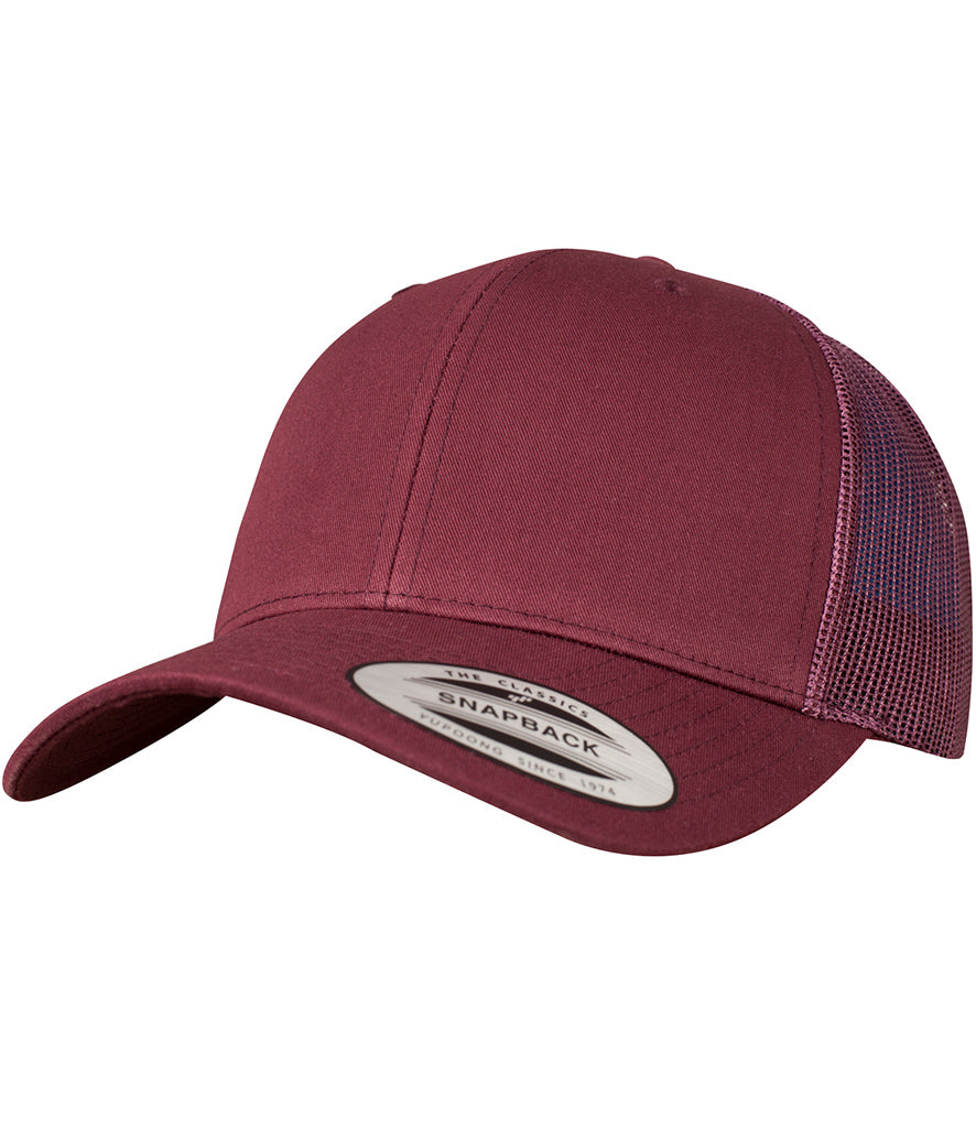 Flexfit Retro Coloured Front Trucker Cap - F6606