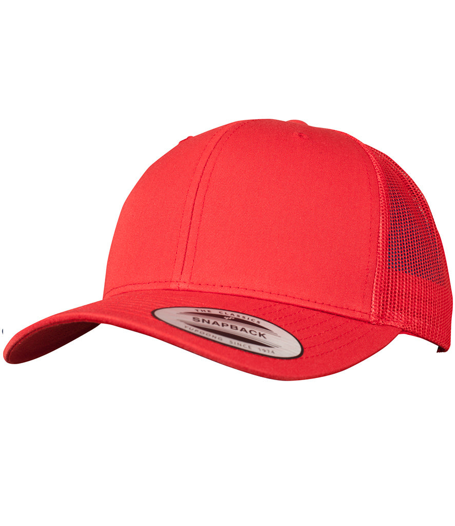 Flexfit Retro Coloured Front Trucker Cap - F6606