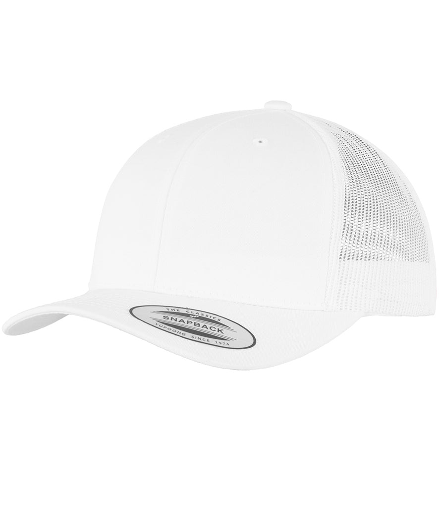 Flexfit Retro Coloured Front Trucker Cap - F6606